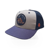 Dark Sky themed hat by Wild Tribute featuring khaki blue fabric, casual style, and adjustable strap.