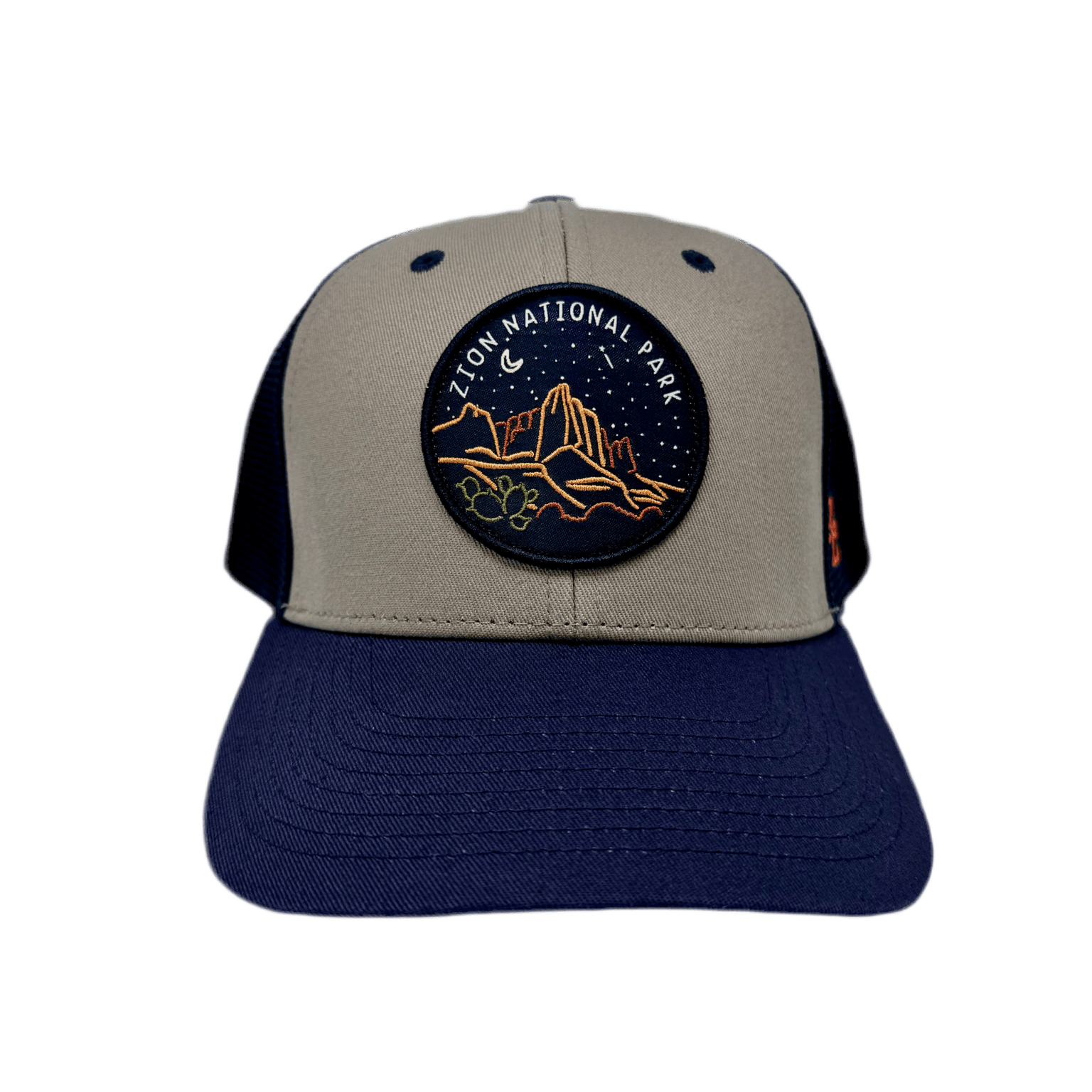 Hat - Dark Sky - Khaki/Blue - Zion Natl Park Forever Project