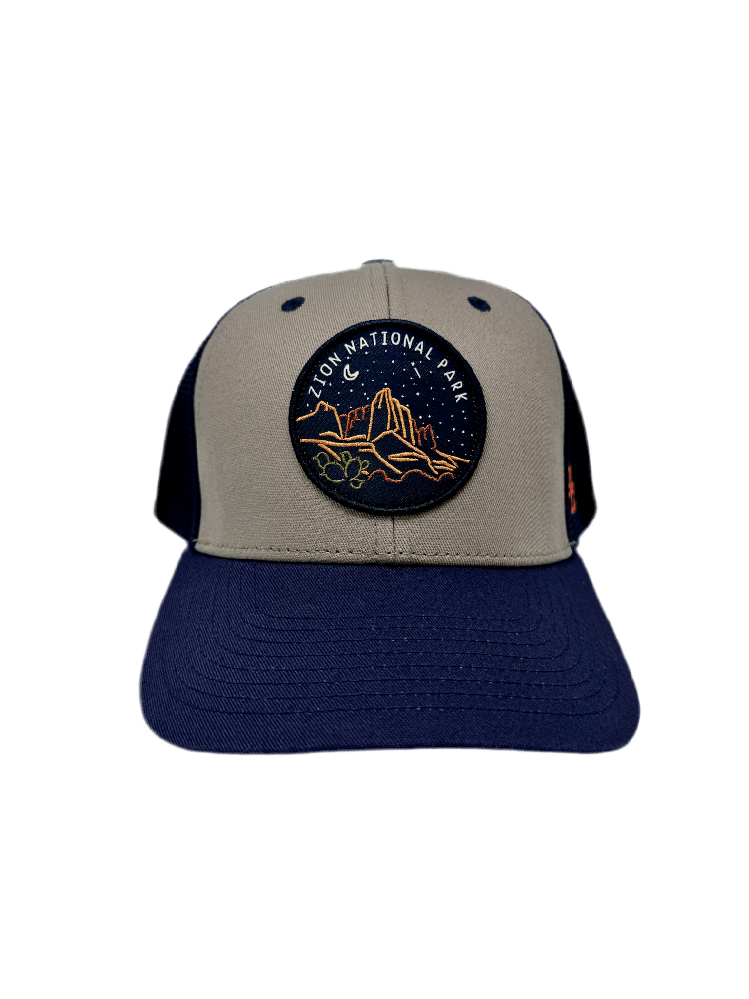 Hat - Dark Sky - Khaki/Blue - Zion Natl Park Forever Project