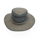Outdoor safety hat by Dorfman Pacific Hat Co, lightweight straw design with wide brim for sun protection.