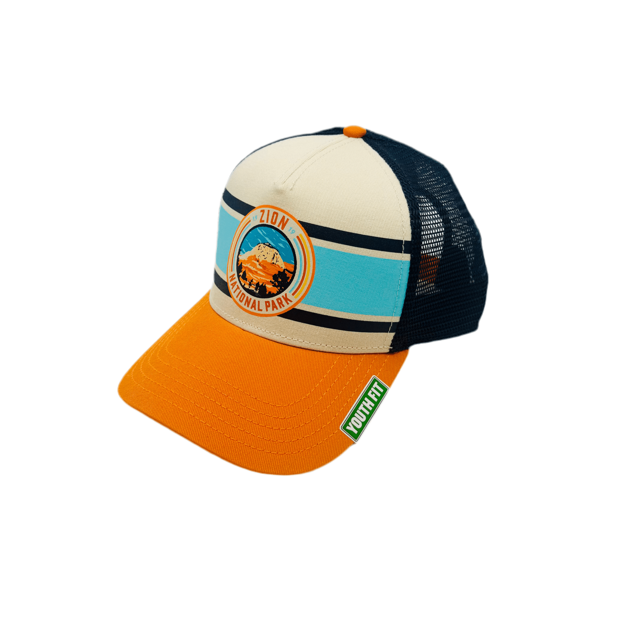 Hat - Yth Sinclair Orange/Navy - Zion Natl Park Forever Project