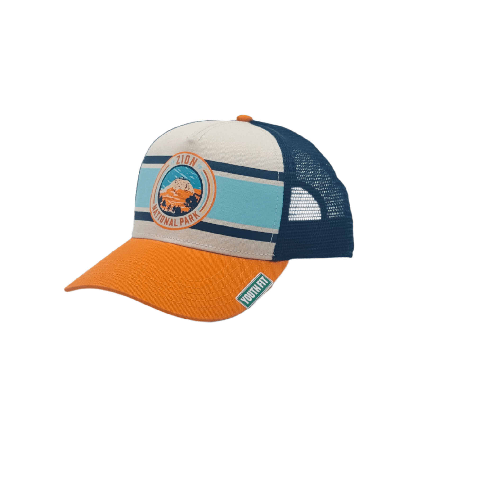 Hat - Yth Sinclair Orange/Navy - Zion Natl Park Forever Project