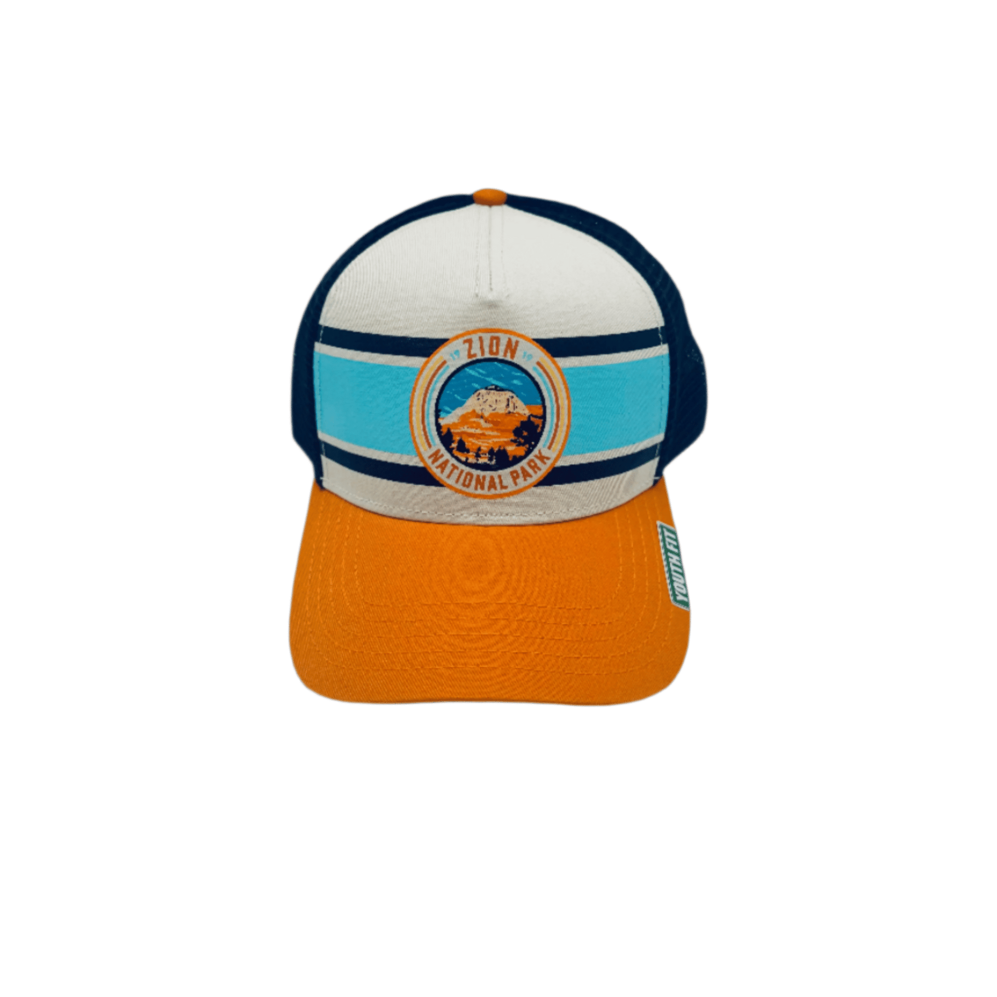 Hat - Yth Sinclair Orange/Navy - Zion Natl Park Forever Project