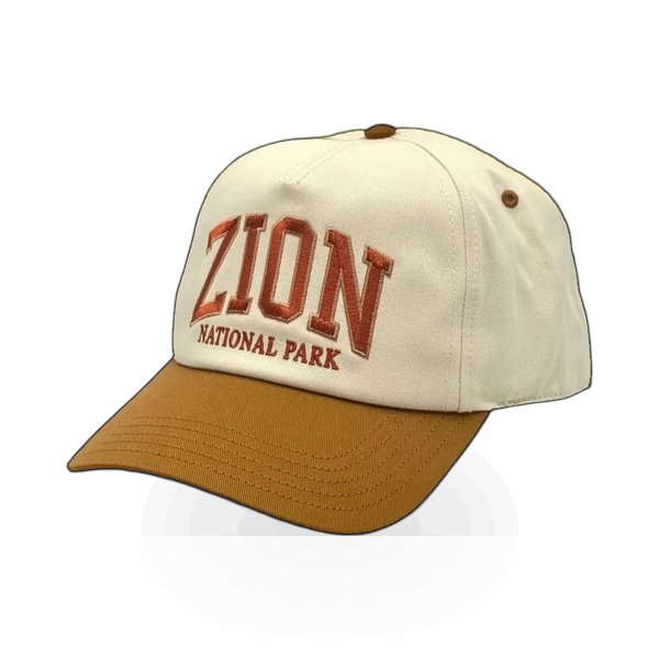 American Needle Zion Arch Roscoe hat featuring a stylish design, casual fit, and embroidered Zion Arch logo.