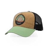 American Needle Zion Callahan Hemlock themed hat featuring a stylish design with embroidered details and a curved brim.