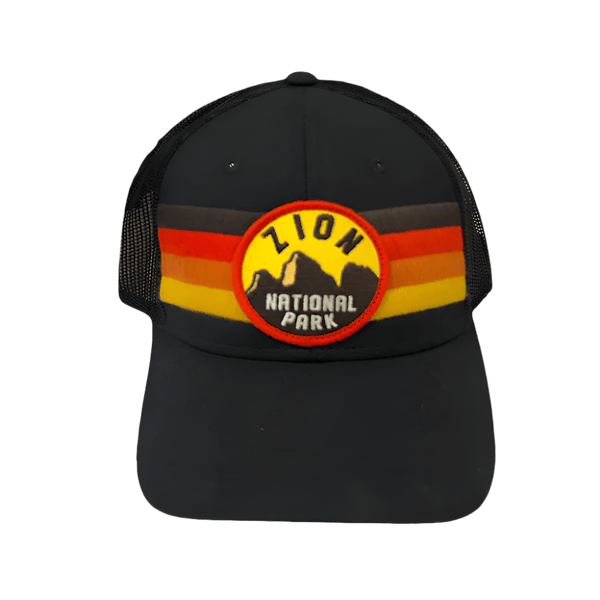 Hat - Zion Daylight Black - Zion Natl Park Forever Project