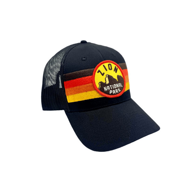 Hat - Zion Daylight Black - Zion Natl Park Forever Project