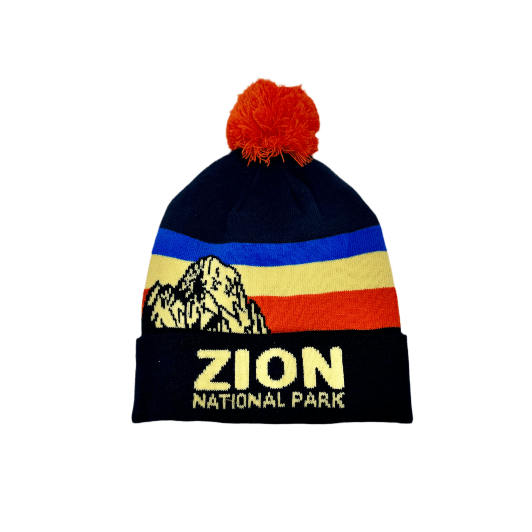 Hat - Zion GWT Stripe Beanie - Zion Natl Park Forever Project
