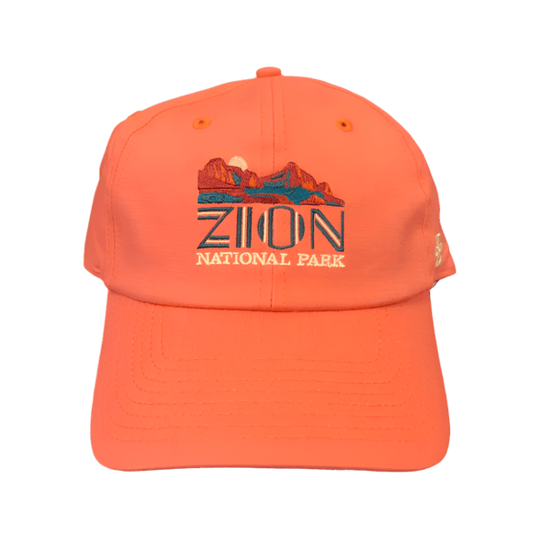 Hat - Zion Ripstop Red/Orange - Zion Natl Park Forever Project