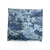 Purple lichen cloth headband by McGovern Maps with a natural, textured pattern on soft fabric.