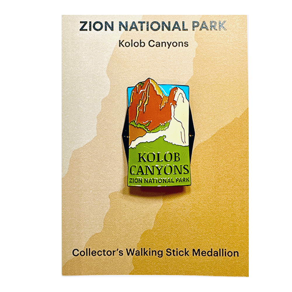 Hiking Stick Medallion - Kolob - Zion Natl Park Forever Project