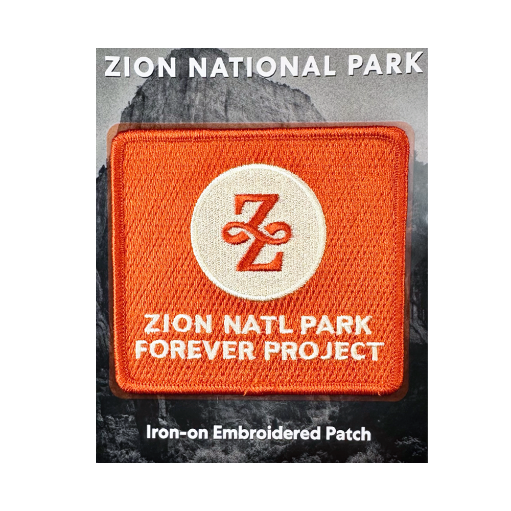 Patch - Zion Forever Orange Square - Zion Natl Park Forever Project
