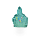 RMR Designs hoodie featuring Yth Nature Girl theme, soft fabric with graphic print, casual style, front view.