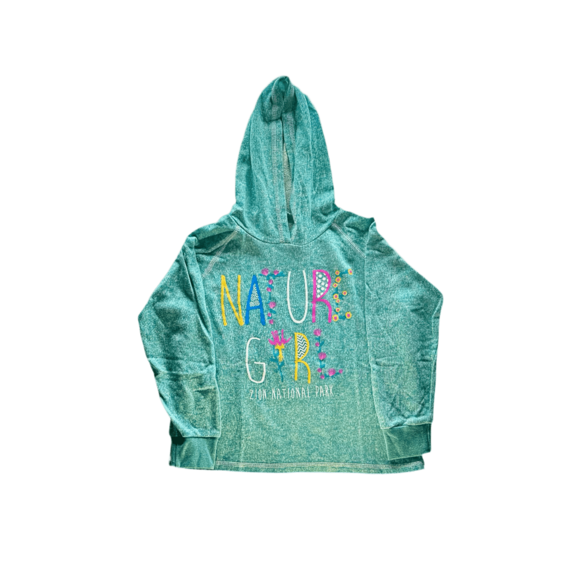 Hoodie - Yth Nature Girl - Zion Natl Park Forever Project