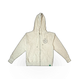 Wild Tribute zip hoodie featuring a detailed topographical map design, perfect for outdoor and adventure enthusiasts.
