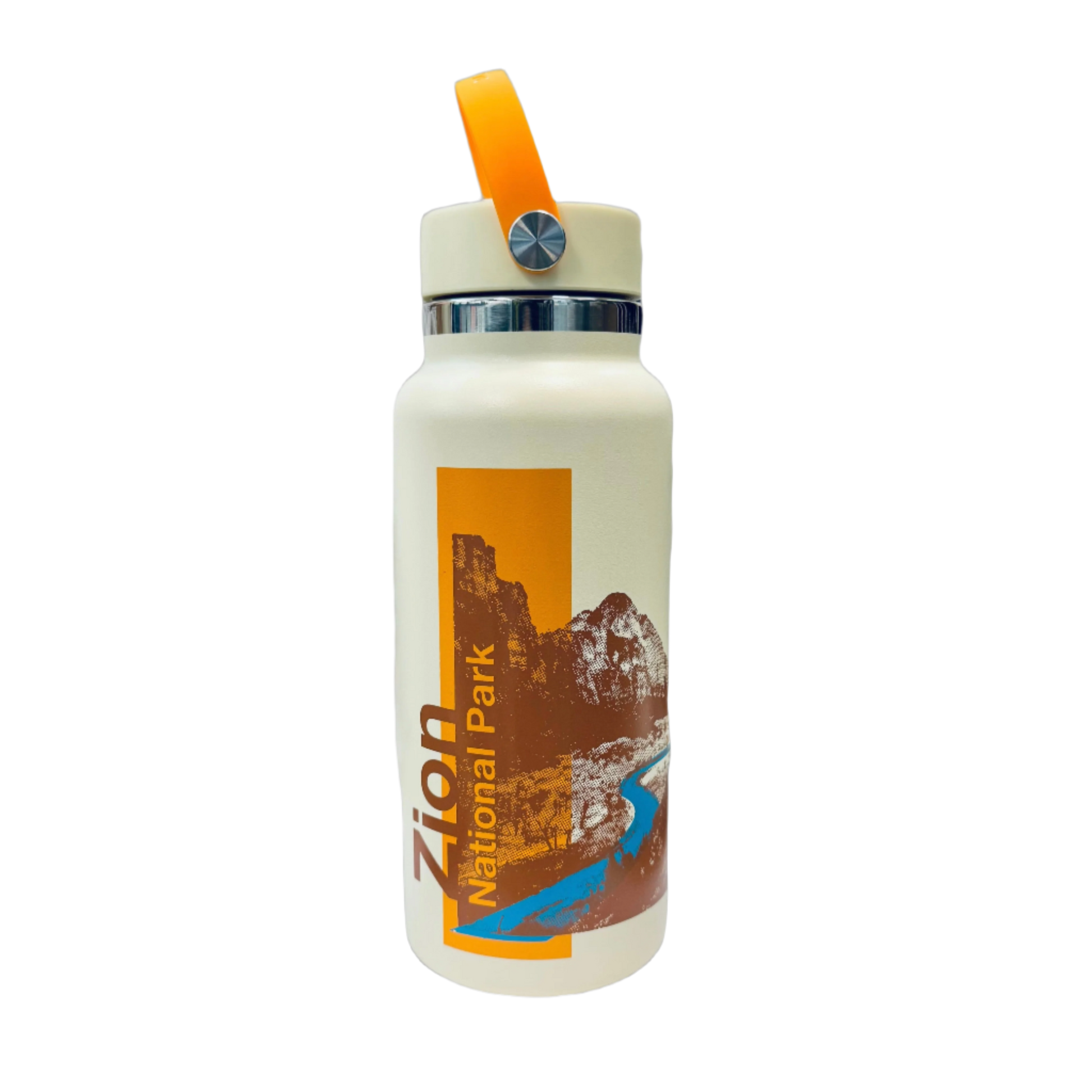 Water Bottle - Zion 32 oz Wide - Hydro Flask - Zion Natl Park Forever Project