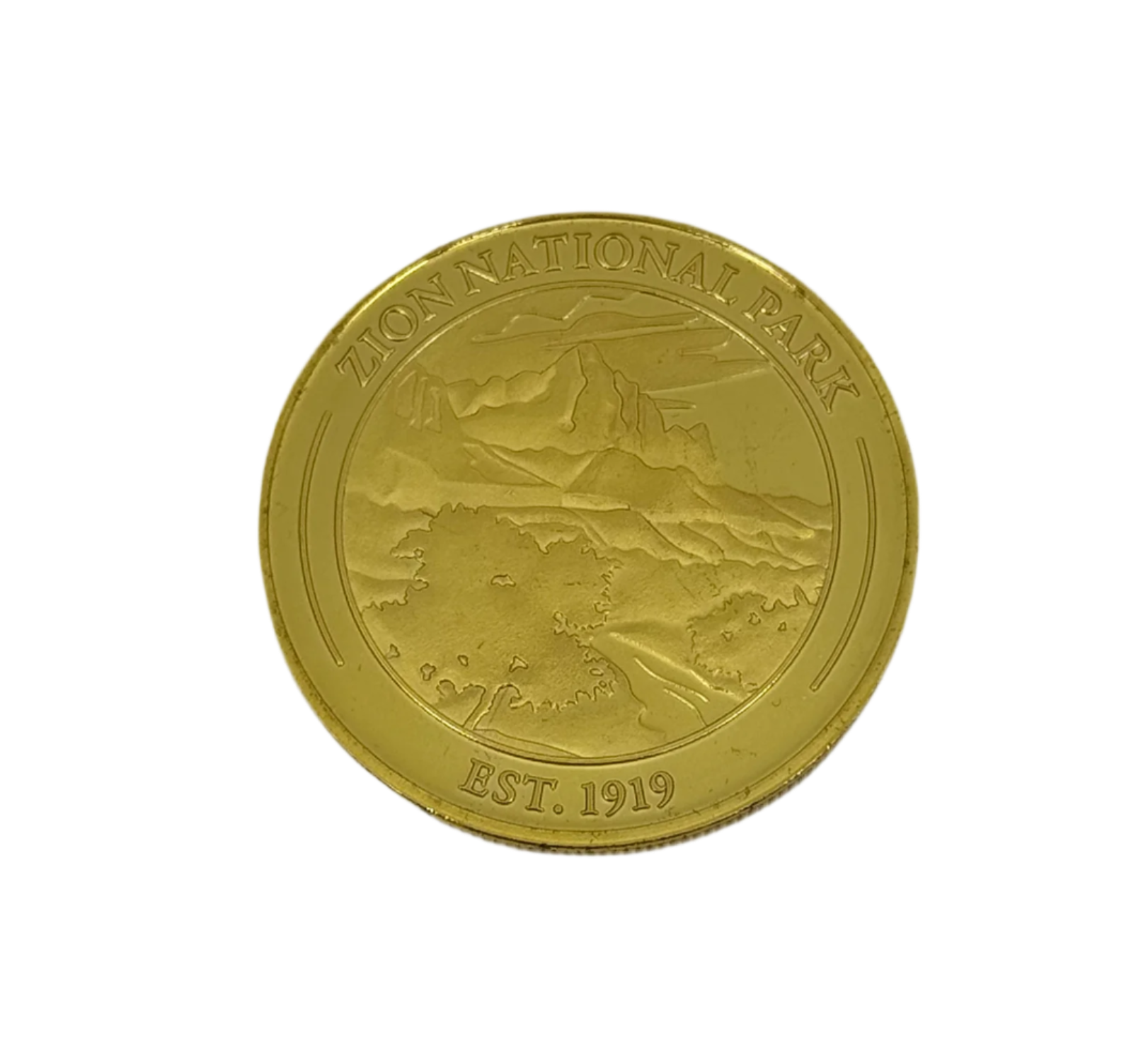 Coin - Zion Gold - 72963 - Zion Natl Park Forever Project