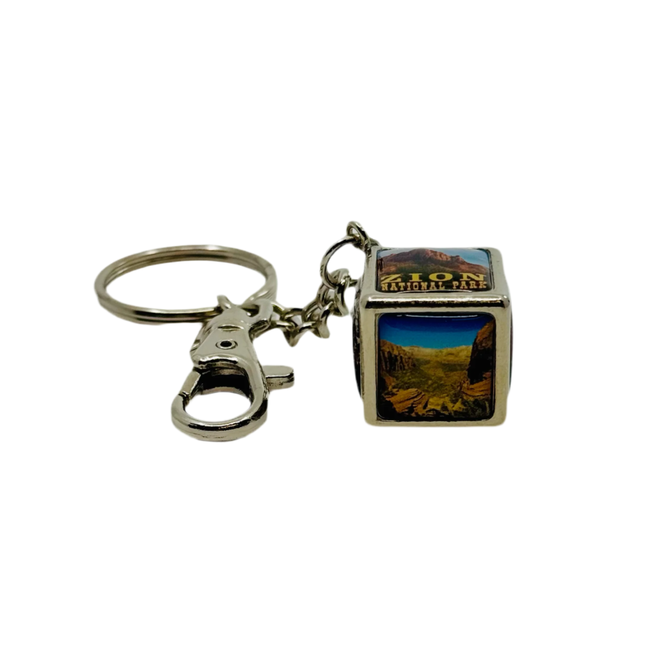 Keychain - Cube Zion - 43-CUK - Zion Natl Park Forever Project