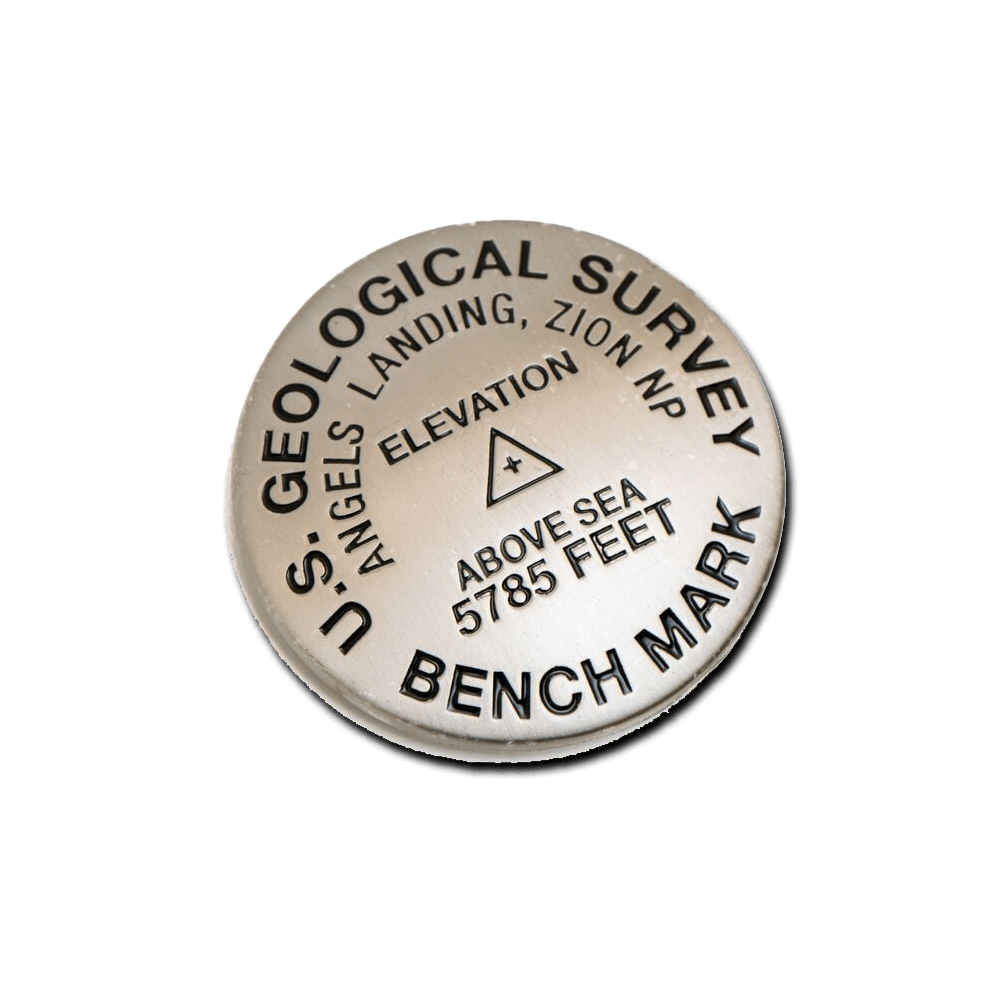 Magnet - Benchmark Angels Landing - 72030-BLM - Zion Natl Park Forever Project