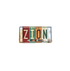 Magnet - Tin - Zion License - 77989-LCPM - Zion Natl Park Forever Project