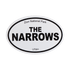 Sticker - Oval B&W - Narrows - 86004-OS - Zion Natl Park Forever Project