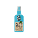 Shubug Kids insect repellent spray in a 4oz pump bottle, designed for safe use on children to repel insects.