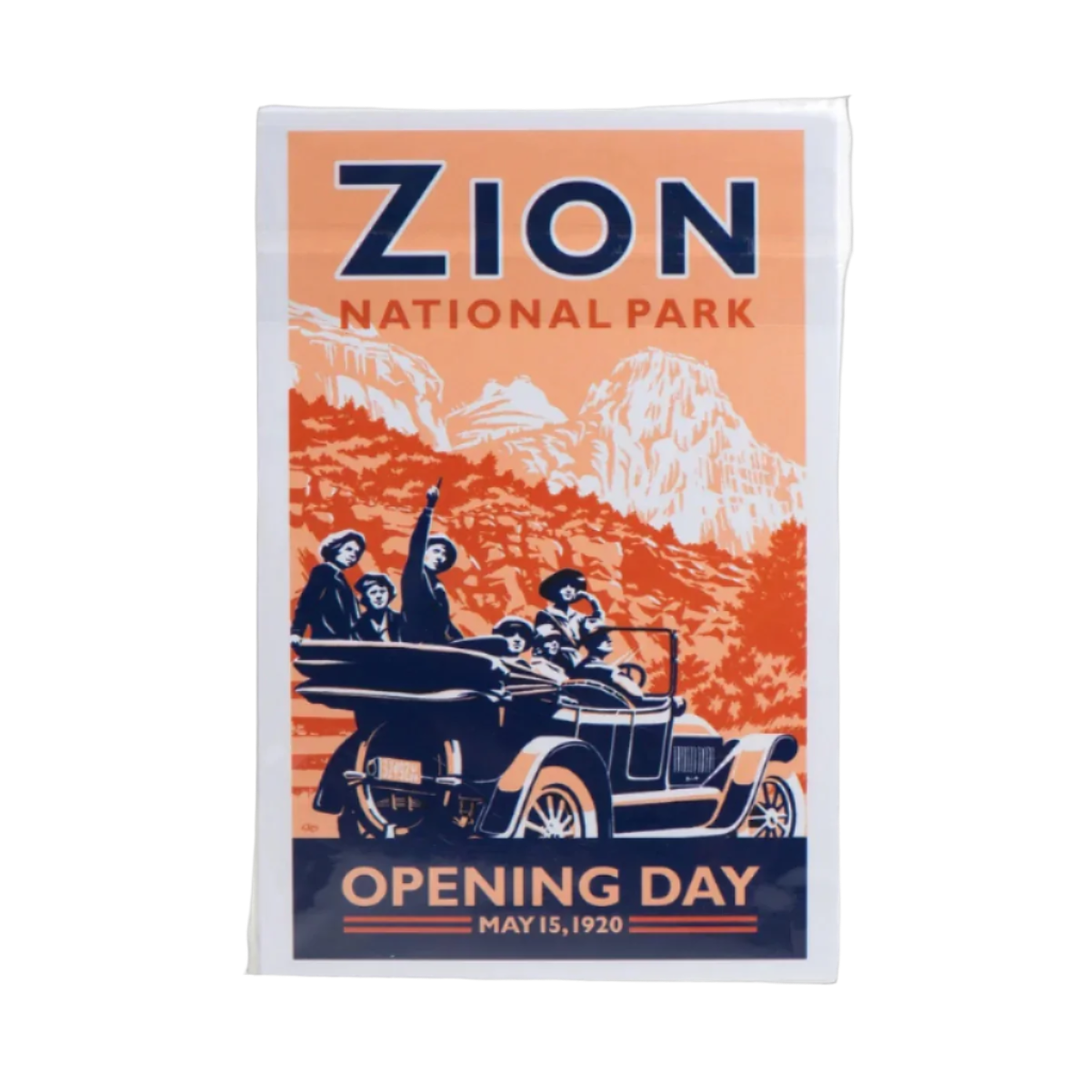 Postcard - Historic Utah Natl Parks Set - Zion Natl Park Forever Project