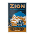 Poster - Zion Tunnel - Zion Natl Park Forever Project