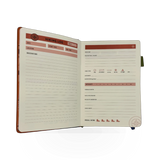 Hiker's Get Outdoors journal by Simon & Schuster, featuring a rugged outdoor design for outdoor enthusiasts and nature lovers.