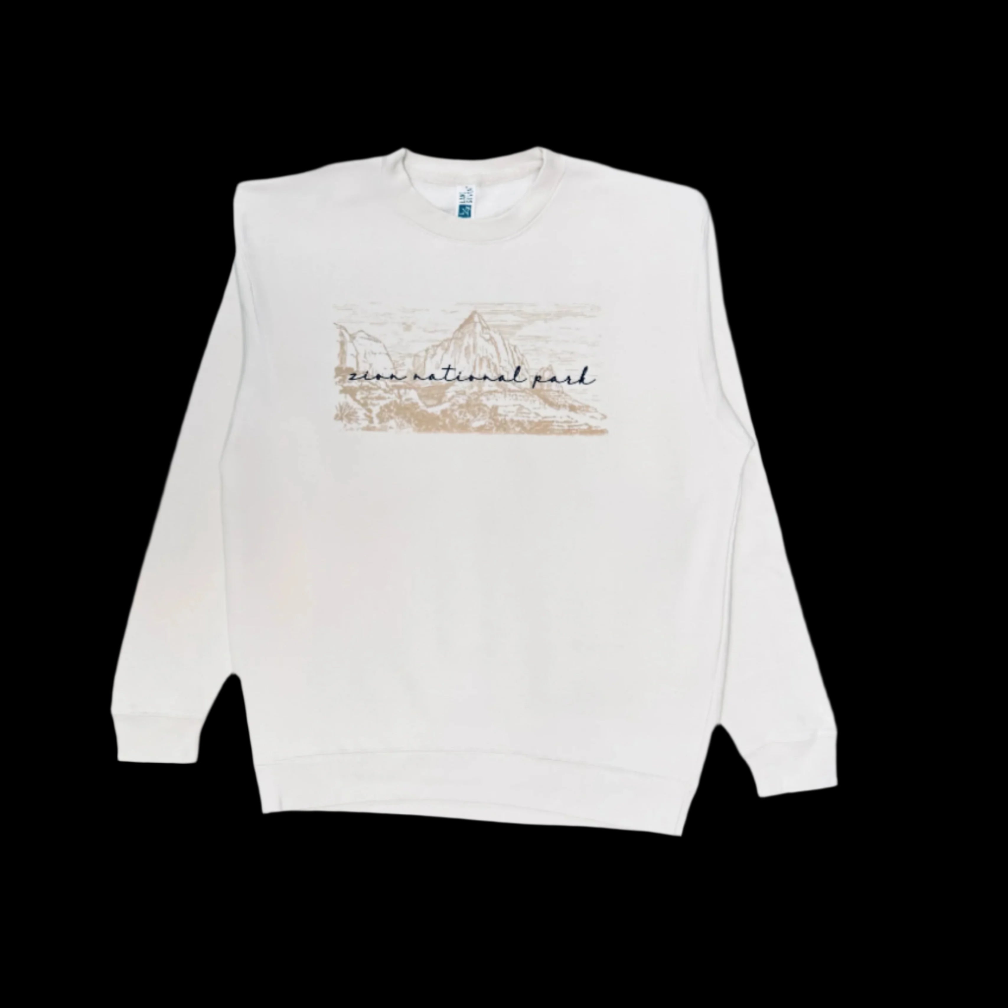 Sweatshirt - Zion Watchman Embroidery - Zion Natl Park Forever Project