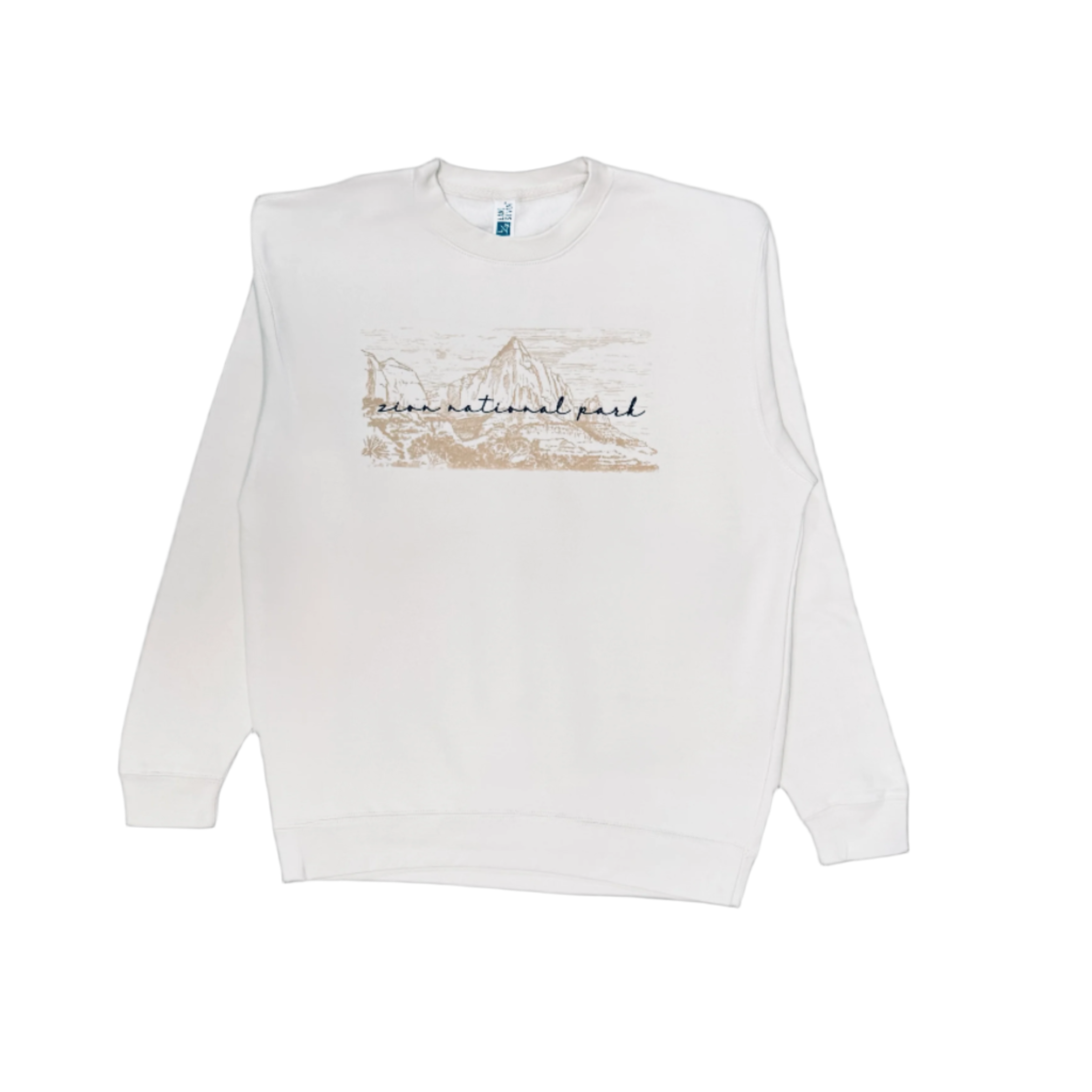 Sweatshirt - Zion Watchman Embroidery - Zion Natl Park Forever Project