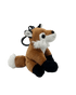 Keychain - 3.5" Fox Charm Plush Dntd - Zion Natl Park Forever Project