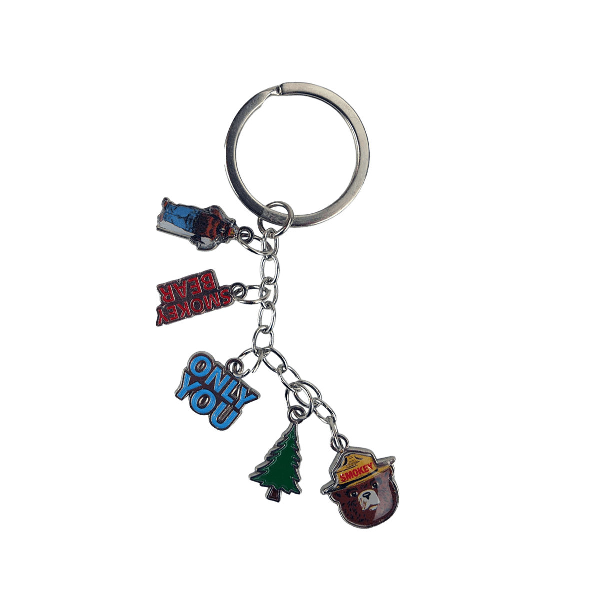 Keychain - Charm Smokey Bear CEBR - DKC-47467 - Zion Natl Park Forever Project