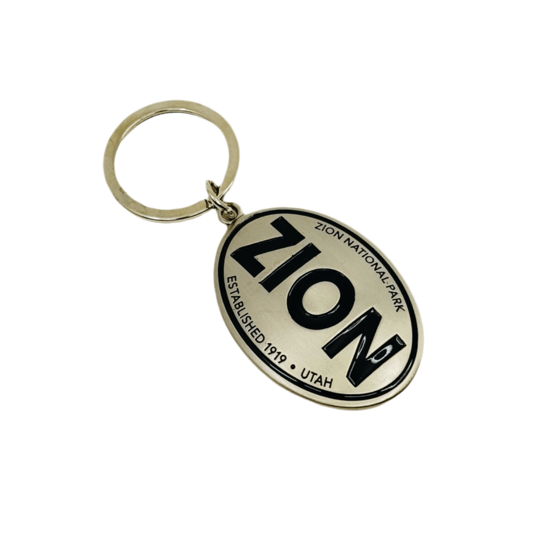 Keychain - Metal Zion - 86066 - D - Zion Natl Park Forever Project