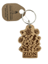Keychain - Wood Pollinator Zion - Zion Natl Park Forever Project