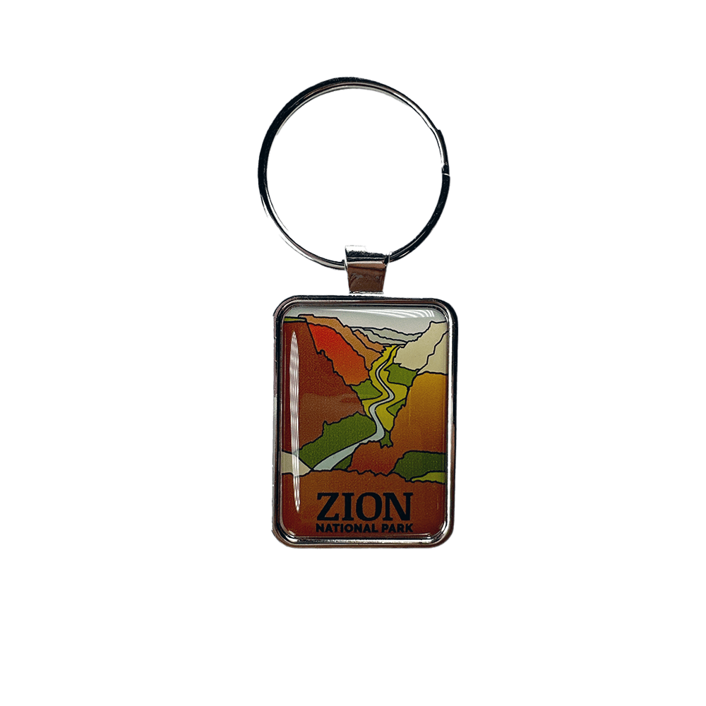 Keychain - Zion Canyon - Zion Natl Park Forever Project