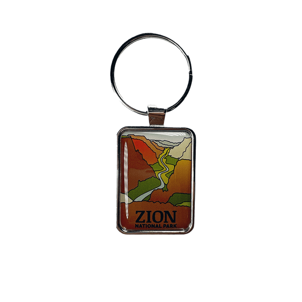 Keychain - Zion Canyon - Zion Natl Park Forever Project