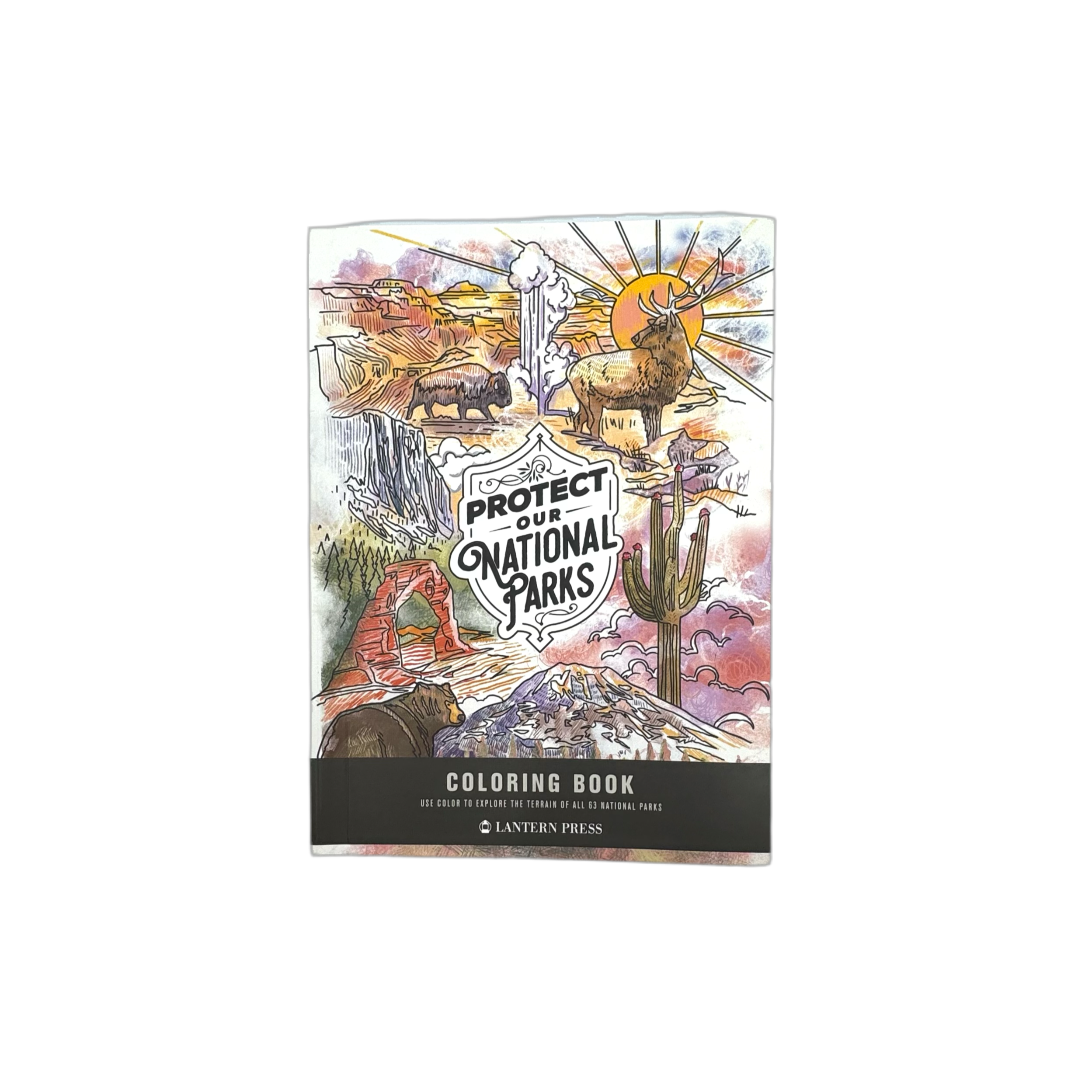 Coloring - Book Protect Parks - Zion Natl Park Forever Project