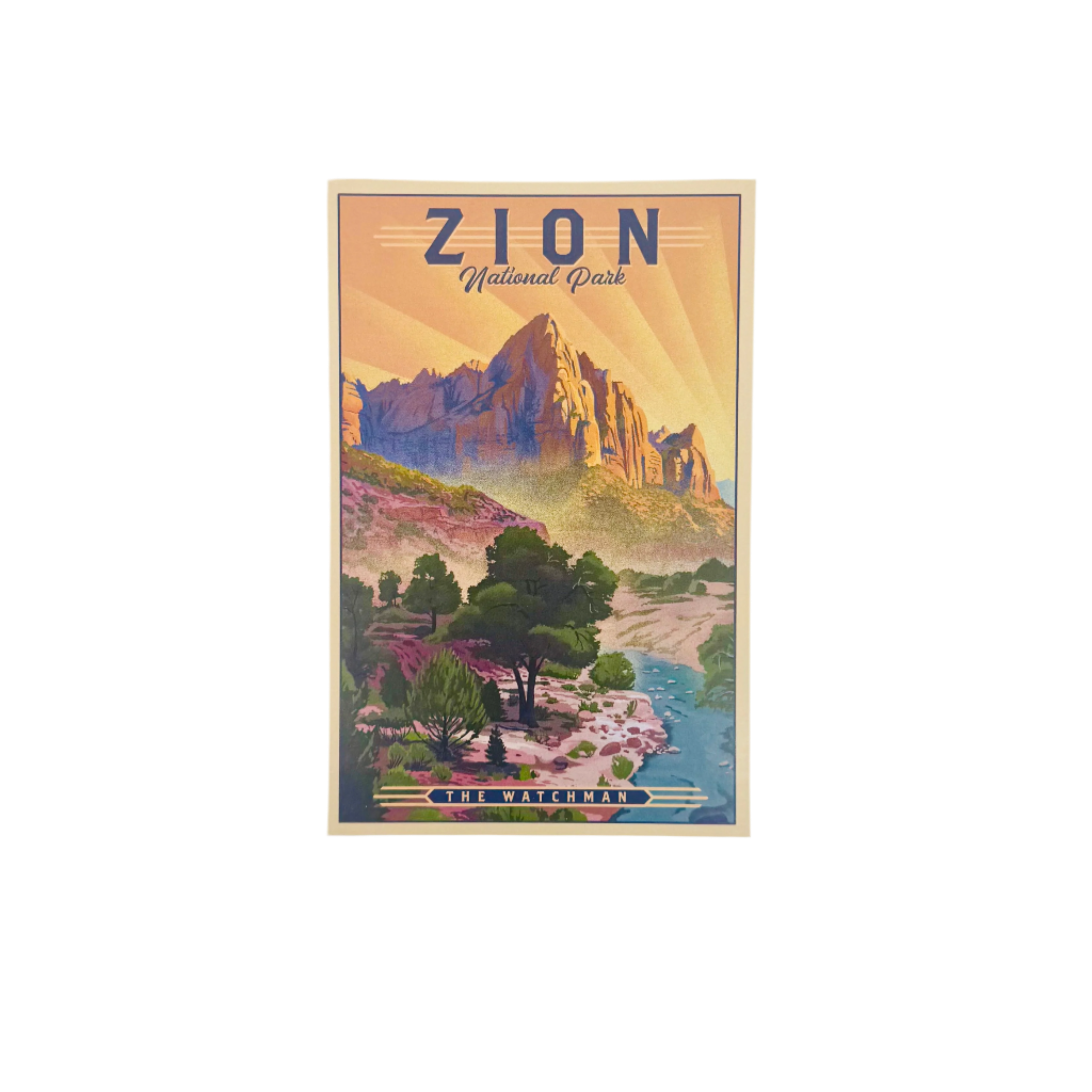 Postcard - The Watchman 97116