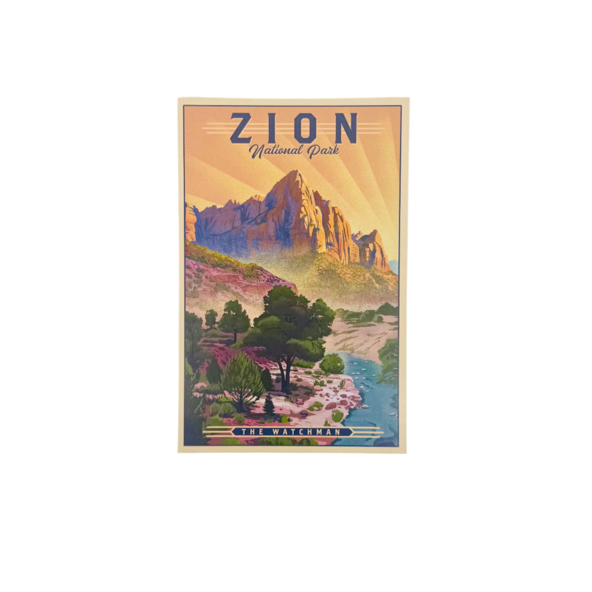 Postcard - The Watchman 97116