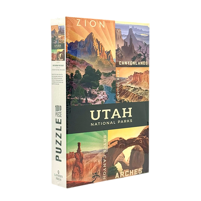 Puzzle - Utah Parks Art Puzzle - Zion Natl Park Forever Project