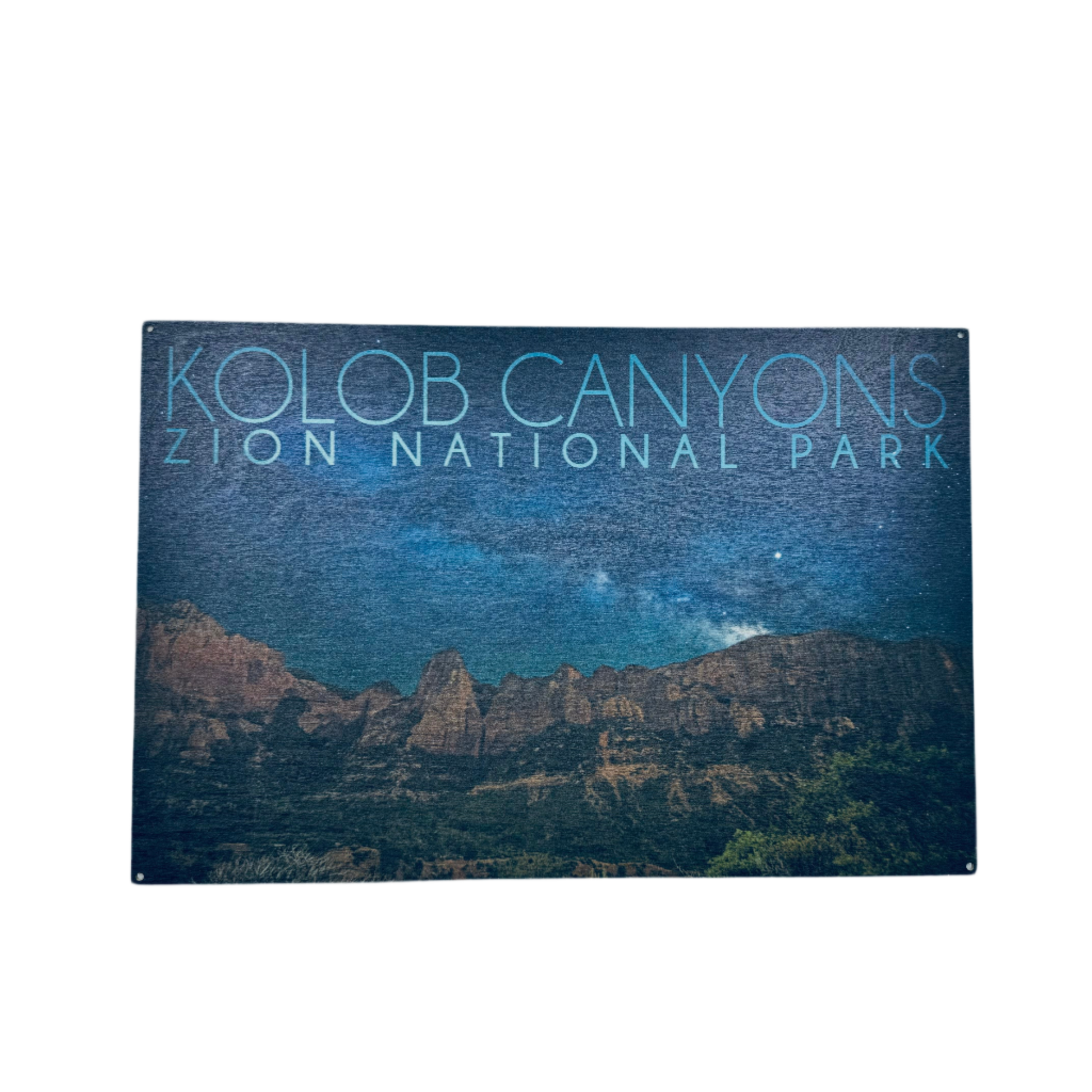 Sign - Wood - Night Sky Kolob - D