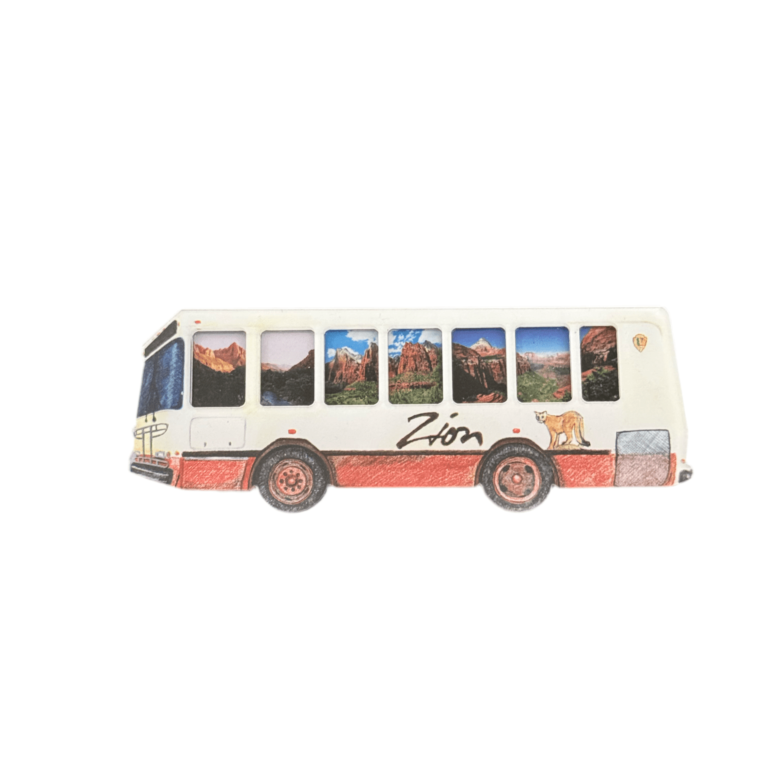 Magnet - 3D Various - Zion Natl Park Forever Project