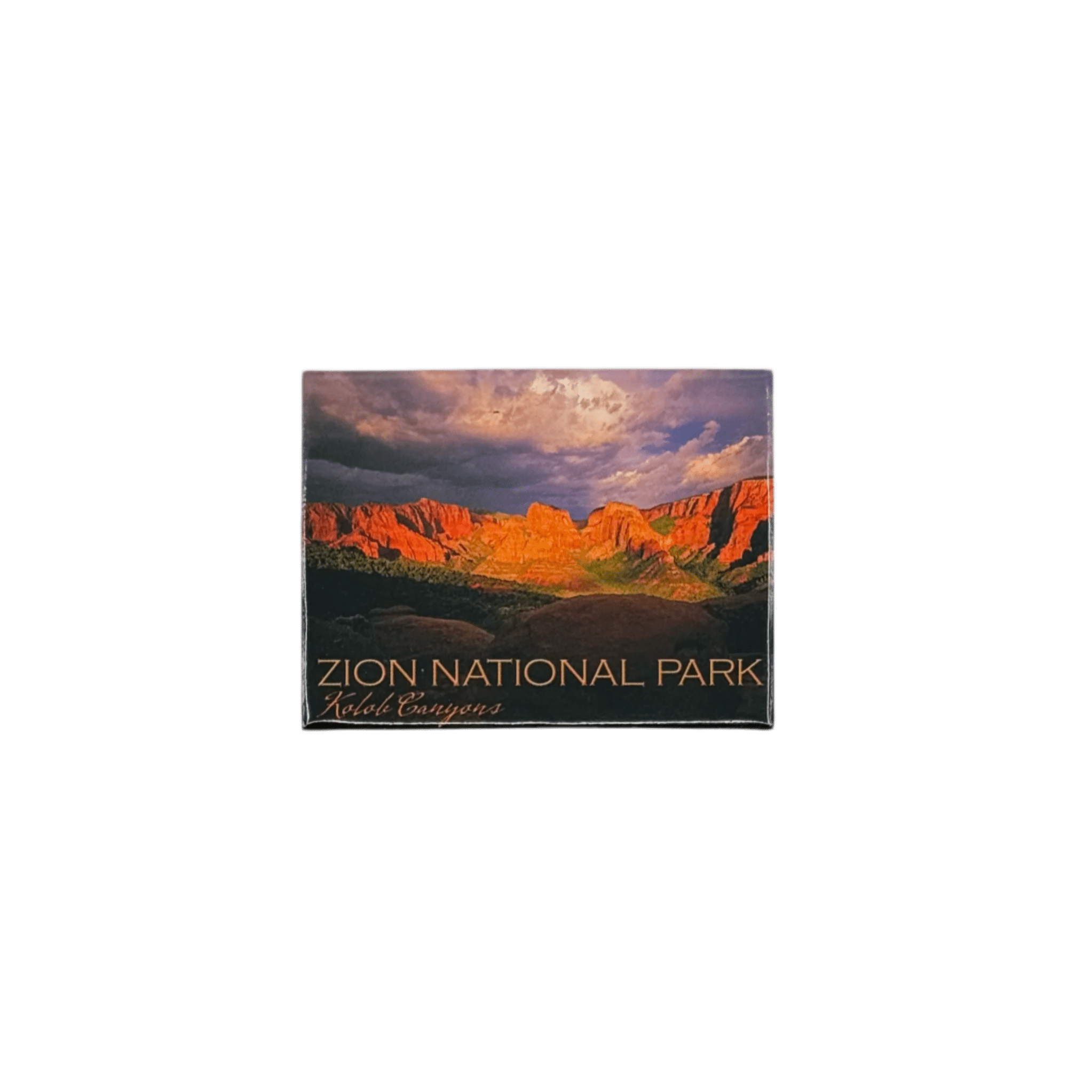 Magnet - Badge - Kolob Canyon - 61357-23B - Zion Natl Park Forever Project