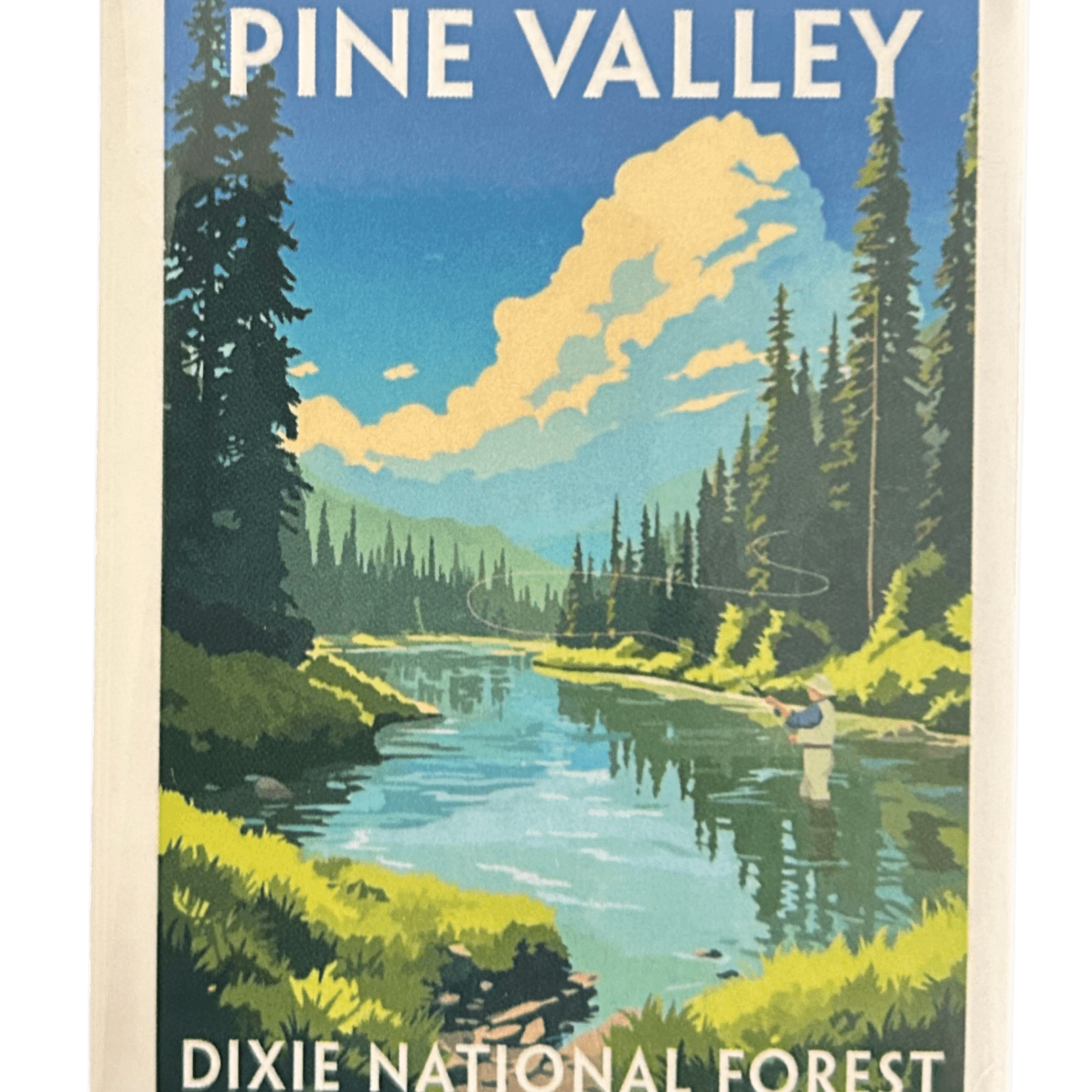 Magnet - Badge - PV Dixie Natl Forest - 95834-23B - Zion Natl Park Forever Project