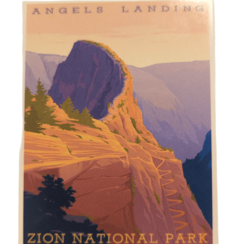 Magnet - Badge - RR Angels Landing - 77518-23B - Zion Natl Park Forever Project