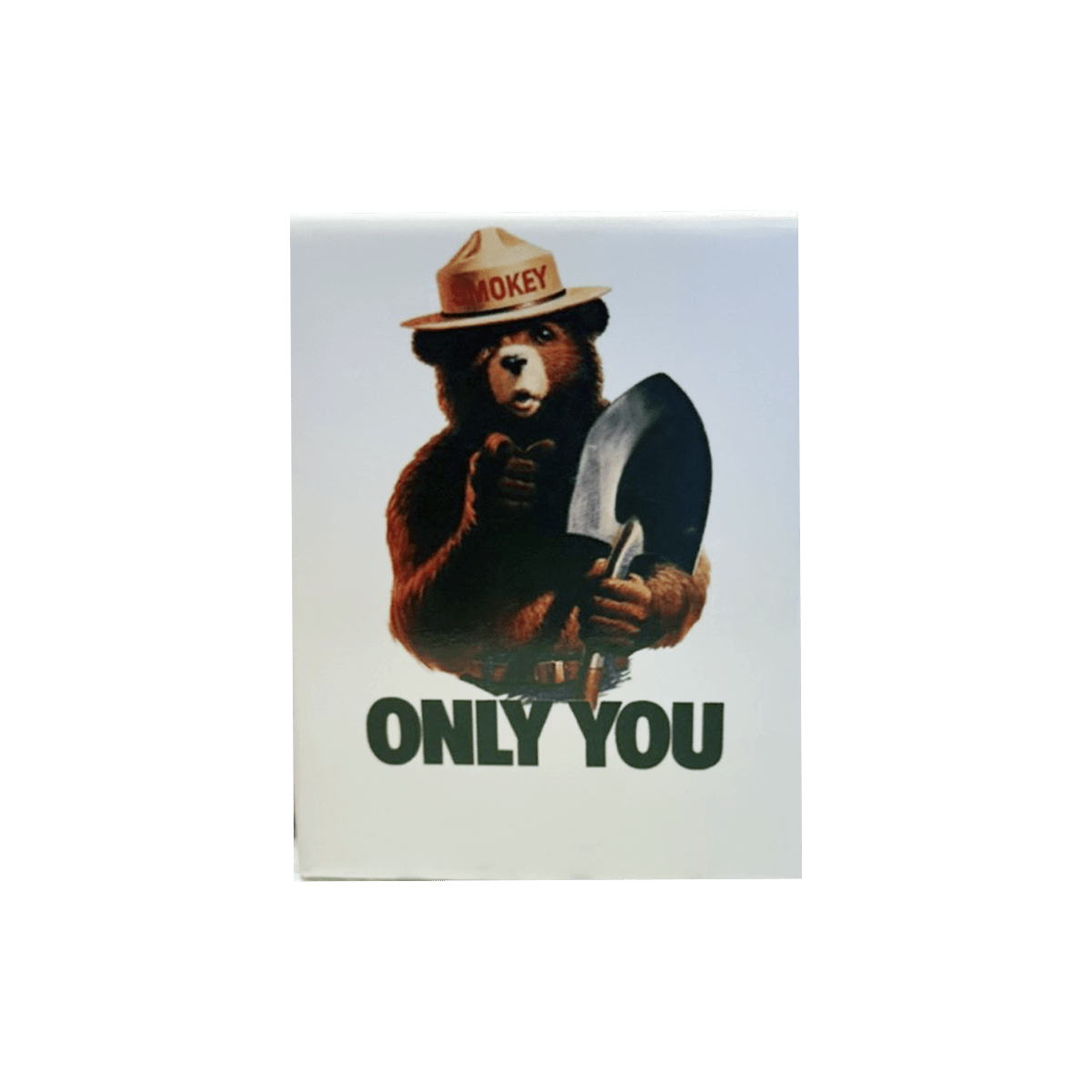 Magnet - Badge - Smokey White Only You- 47224C-23B - Zion Natl Park Forever Project