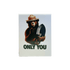 Magnet - Badge - Smokey White Only You- 47224C-23B - Zion Natl Park Forever Project