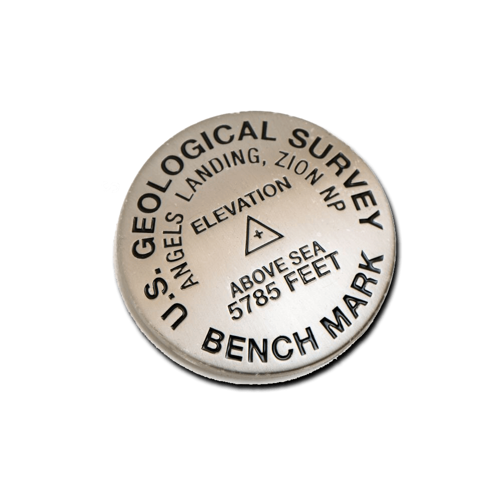Magnet - Benchmark Angels Landing - 72030-BLM - Zion Natl Park Forever Project