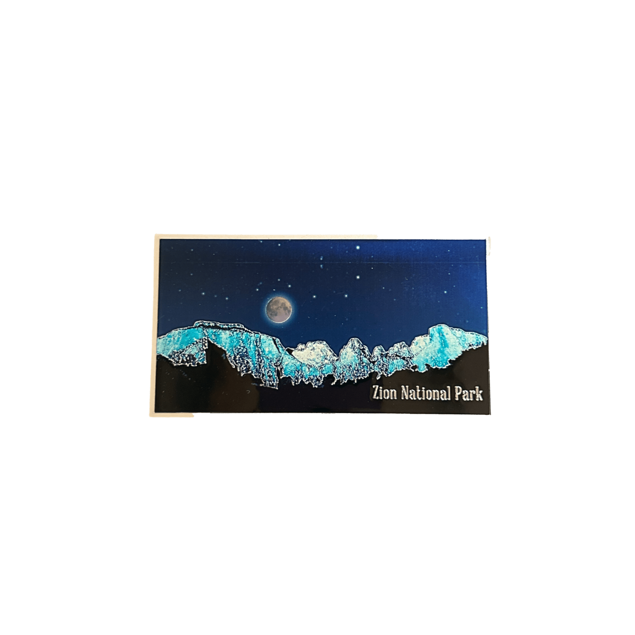 Magnet - Foil - Temples & Towers - Zion Natl Park Forever Project